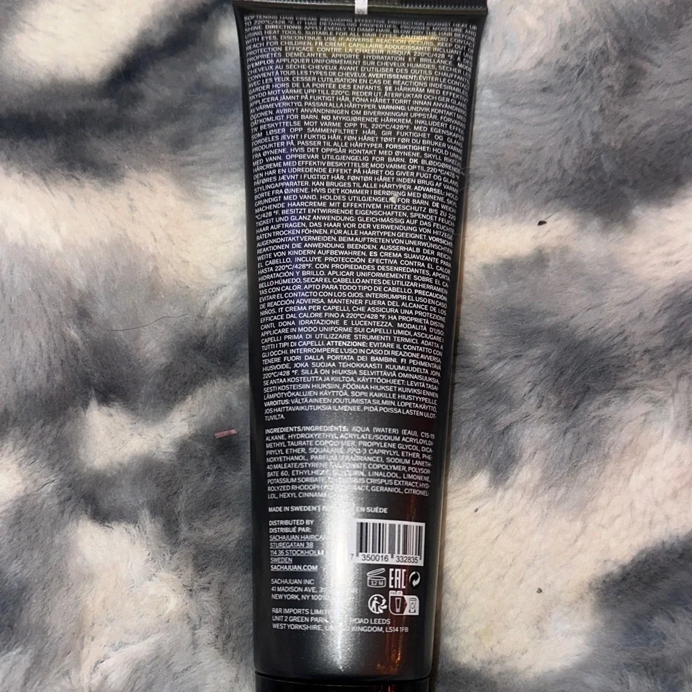 SACHAJUAN Black Heat Protection Hair Cream
